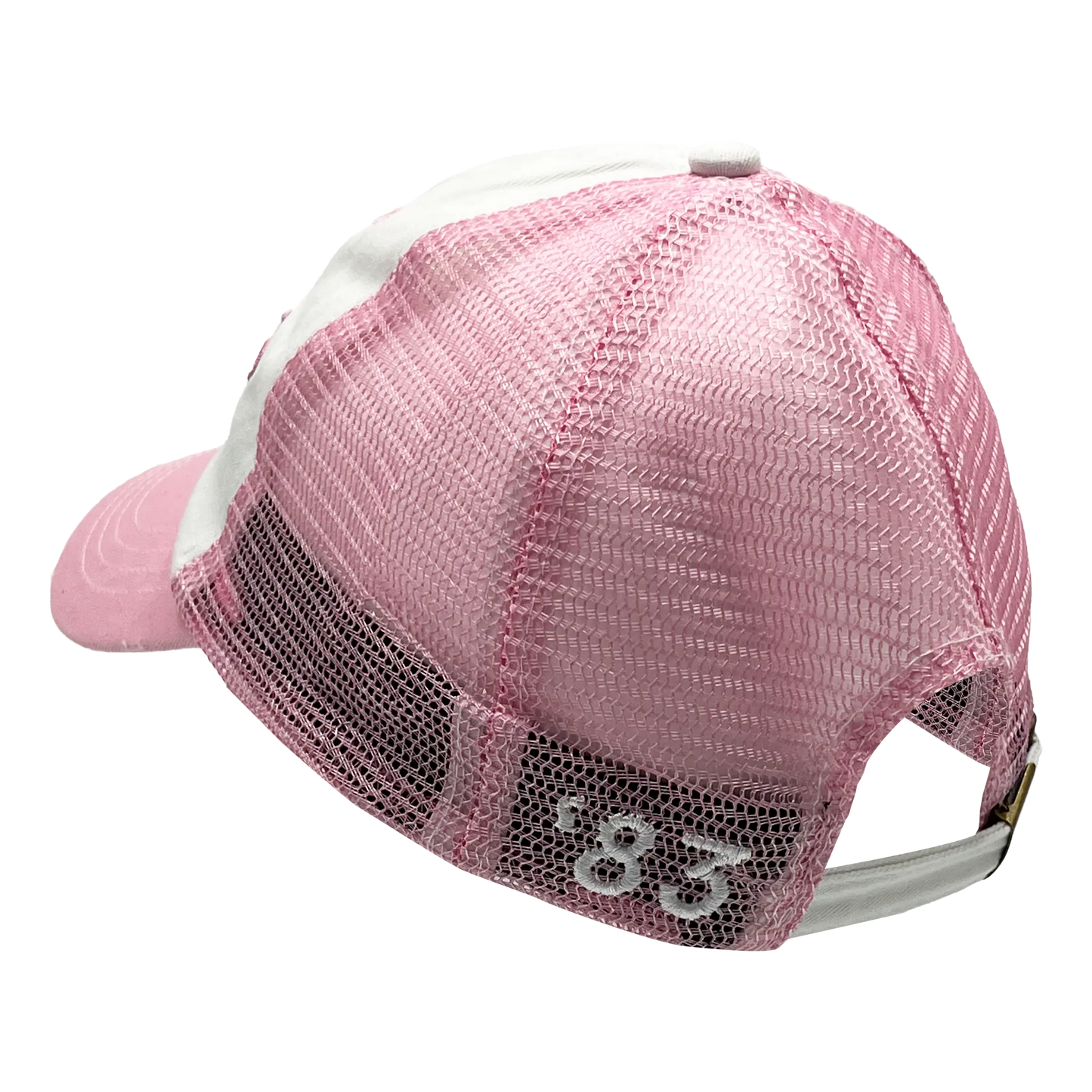 Hooters Distressed Pink/White Ladies' Hat