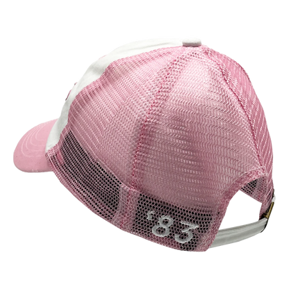 Hooters Distressed Pink/White Ladies' Hat