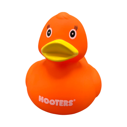 Hooters Orange Mini Rubber Duck