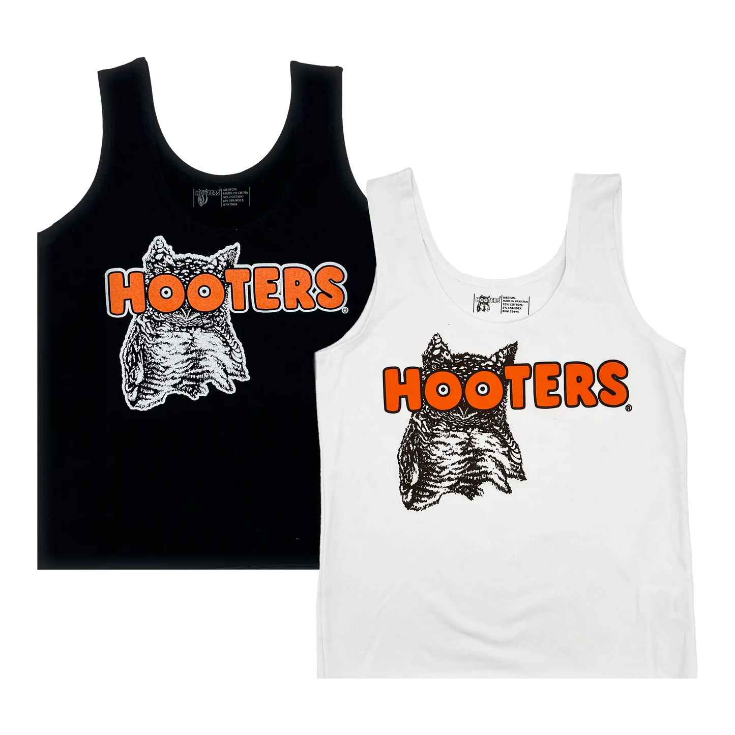 Hooters タンクトップとショーツセット Officially Licensed Hooters Hooters タンクトップとショーツセット Officially Licensed Hooters