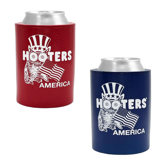 Hooters America Foam Can Cooler