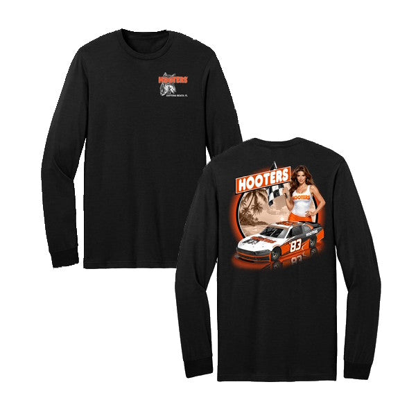Hooters Racing Girl Long Sleeve Shirt