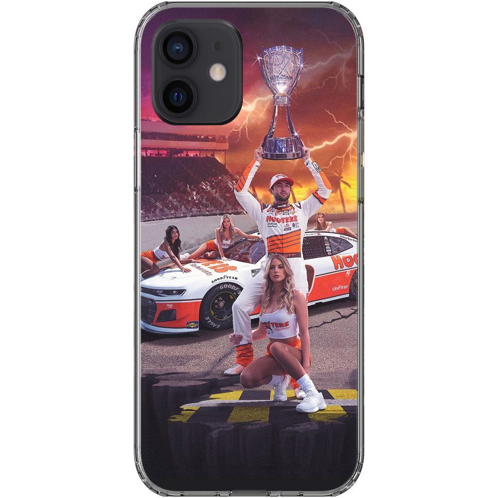 Chase Elliott Trophy Photo iPhone Case