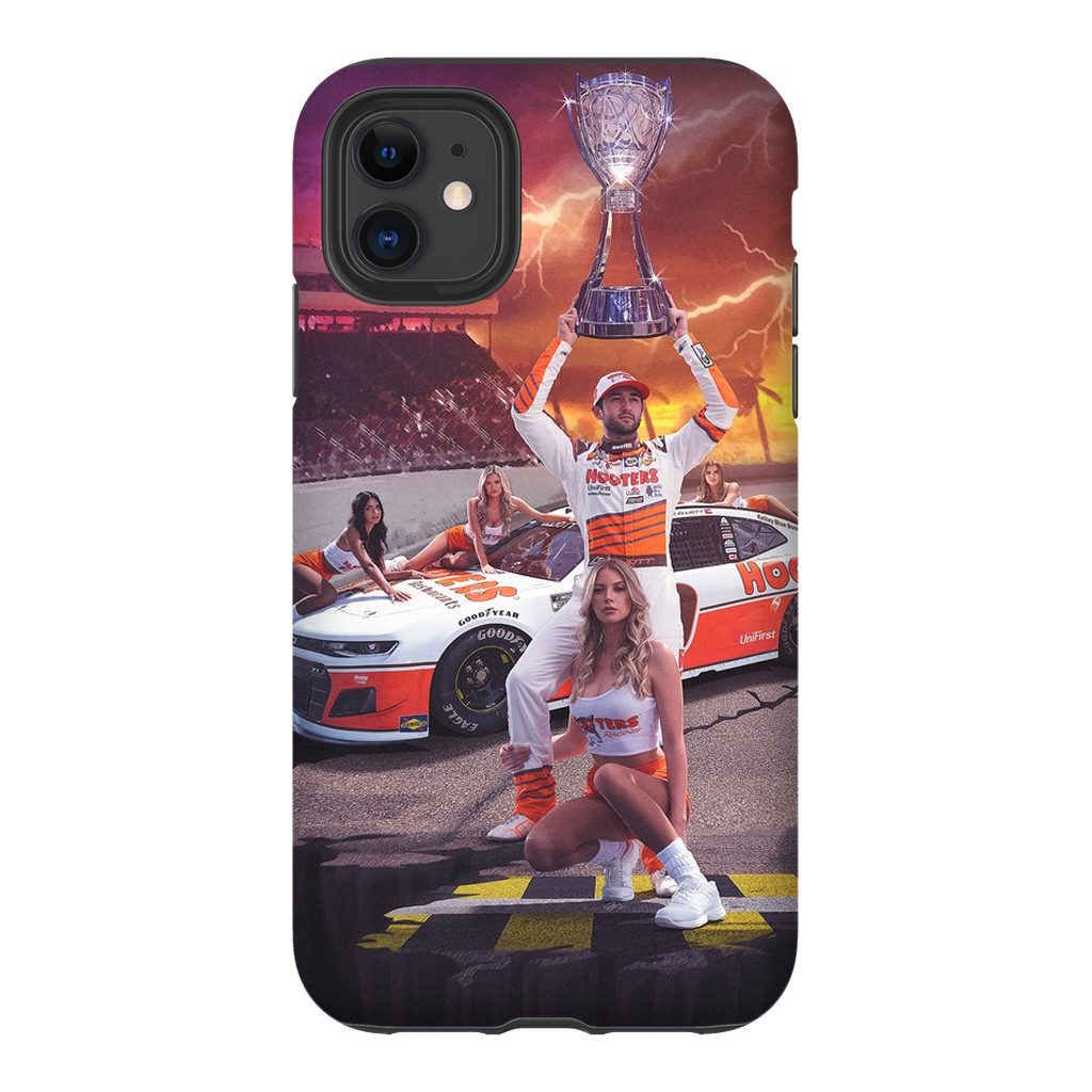 Chase Elliott Trophy Photo iPhone Case