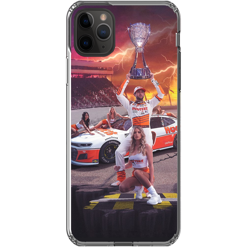 Chase Elliott Trophy Photo iPhone Case