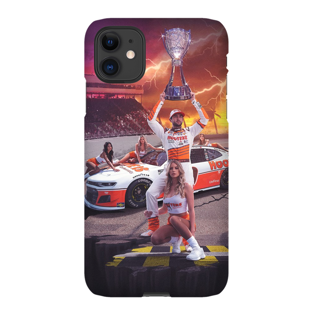 Chase Elliott Trophy Photo iPhone Case