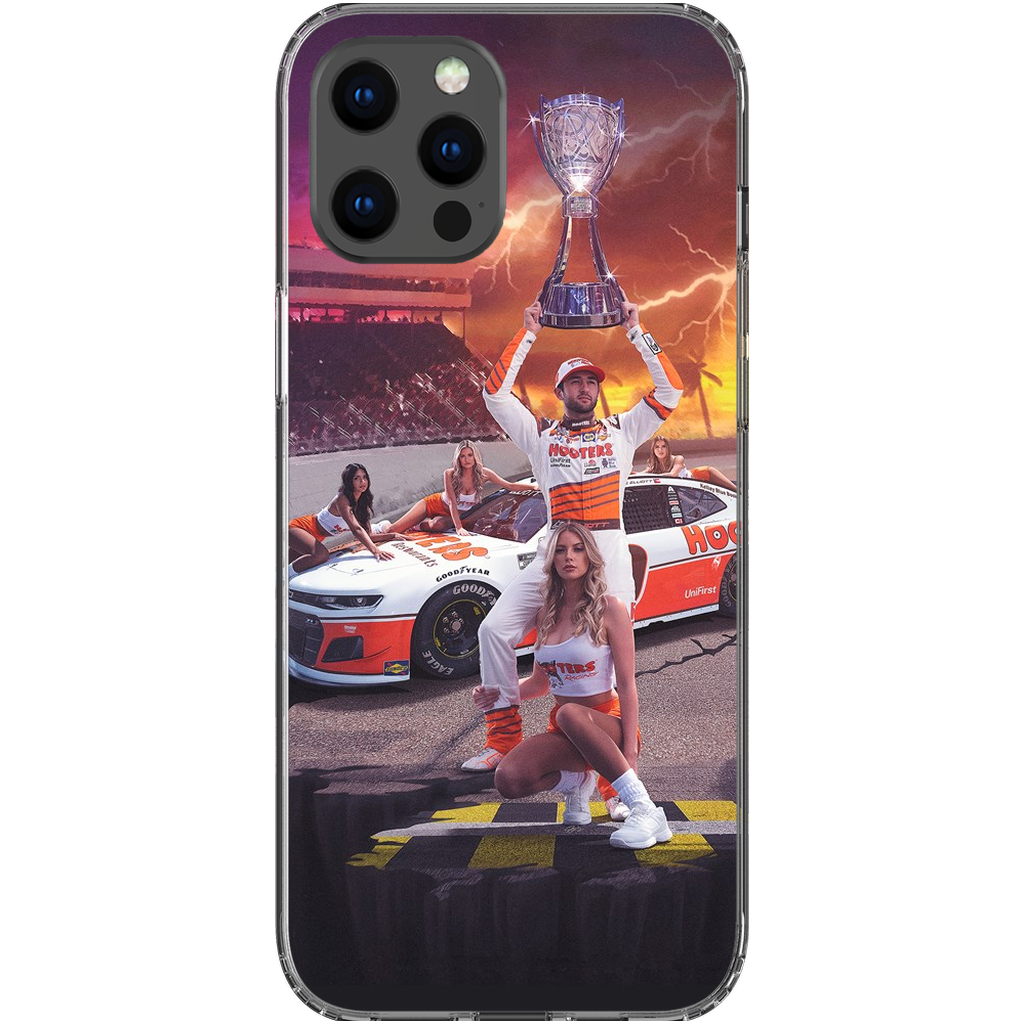 Chase Elliott Trophy Photo iPhone Case