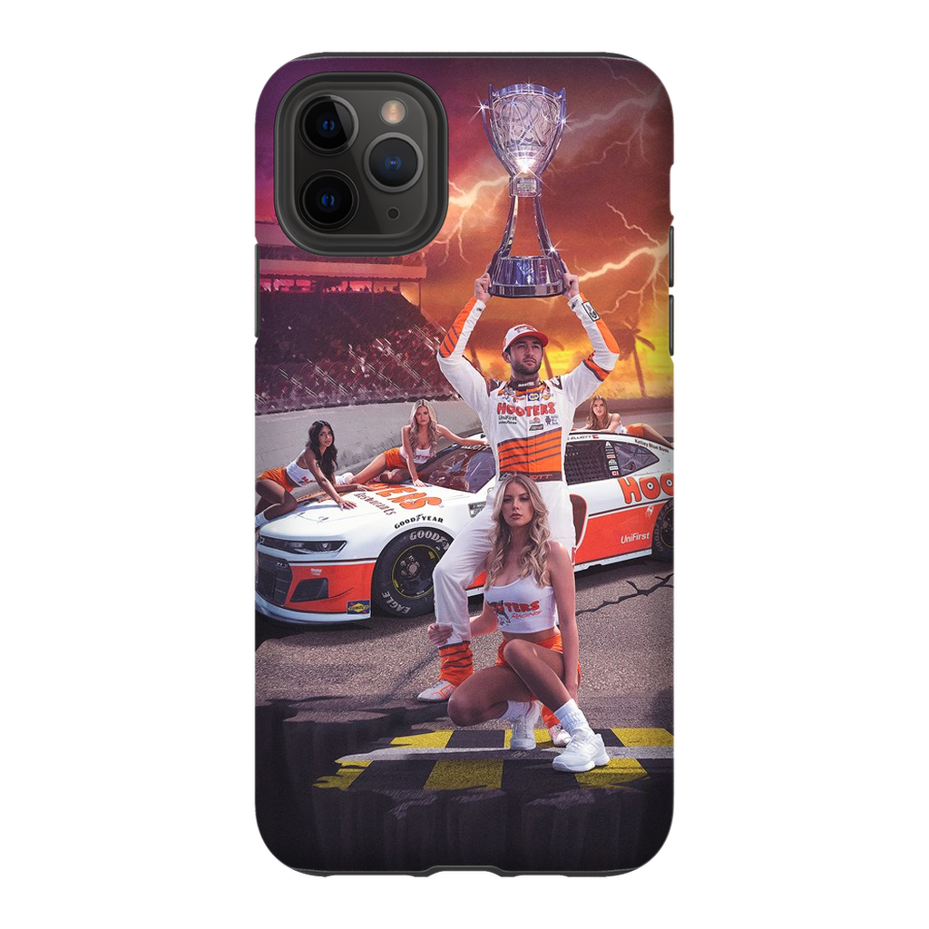 Chase Elliott Trophy Photo iPhone Case