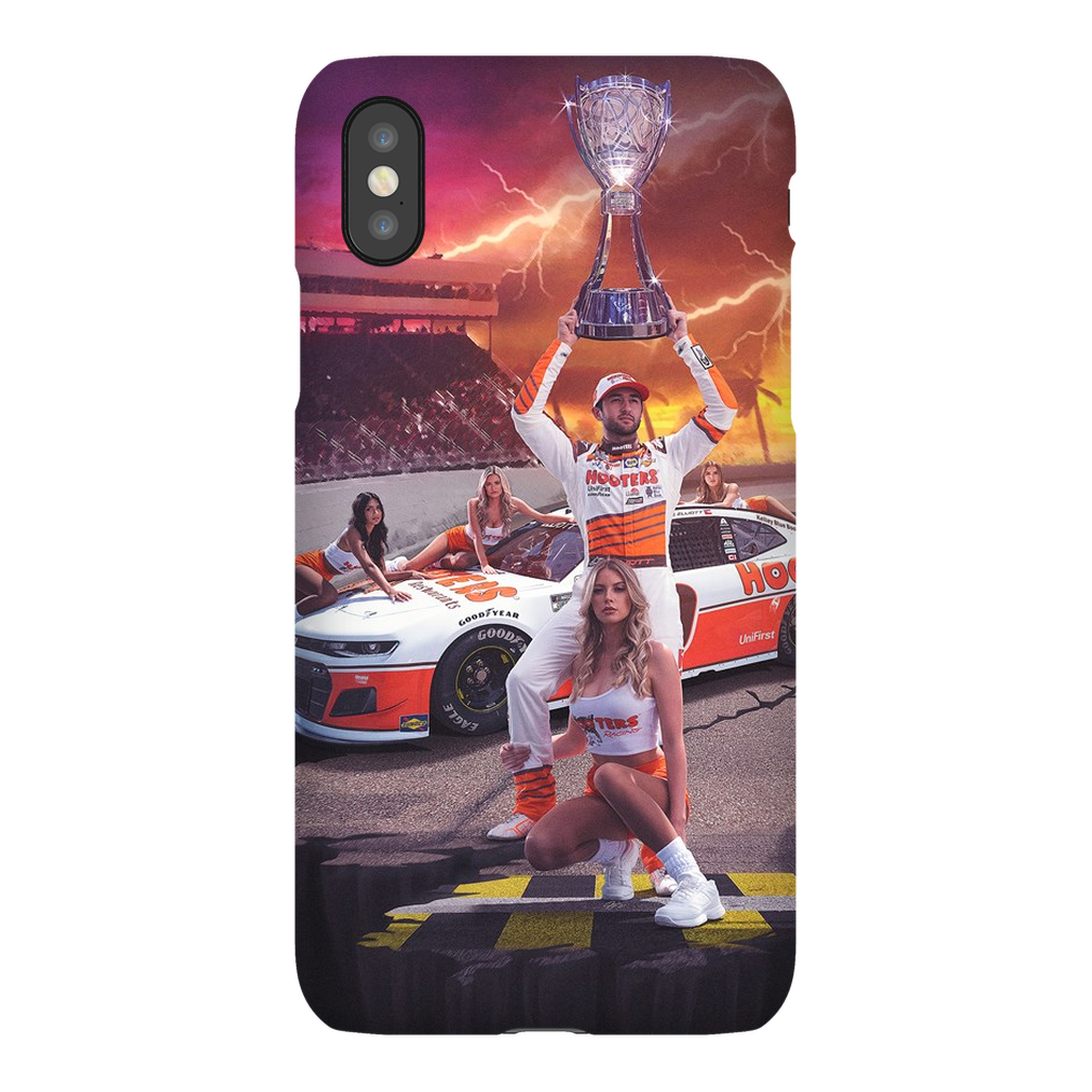 Chase Elliott Trophy Photo iPhone Case