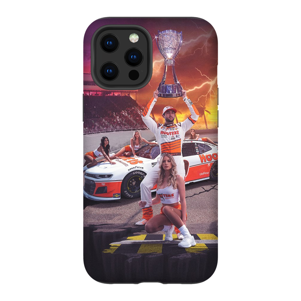 Chase Elliott Trophy Photo iPhone Case