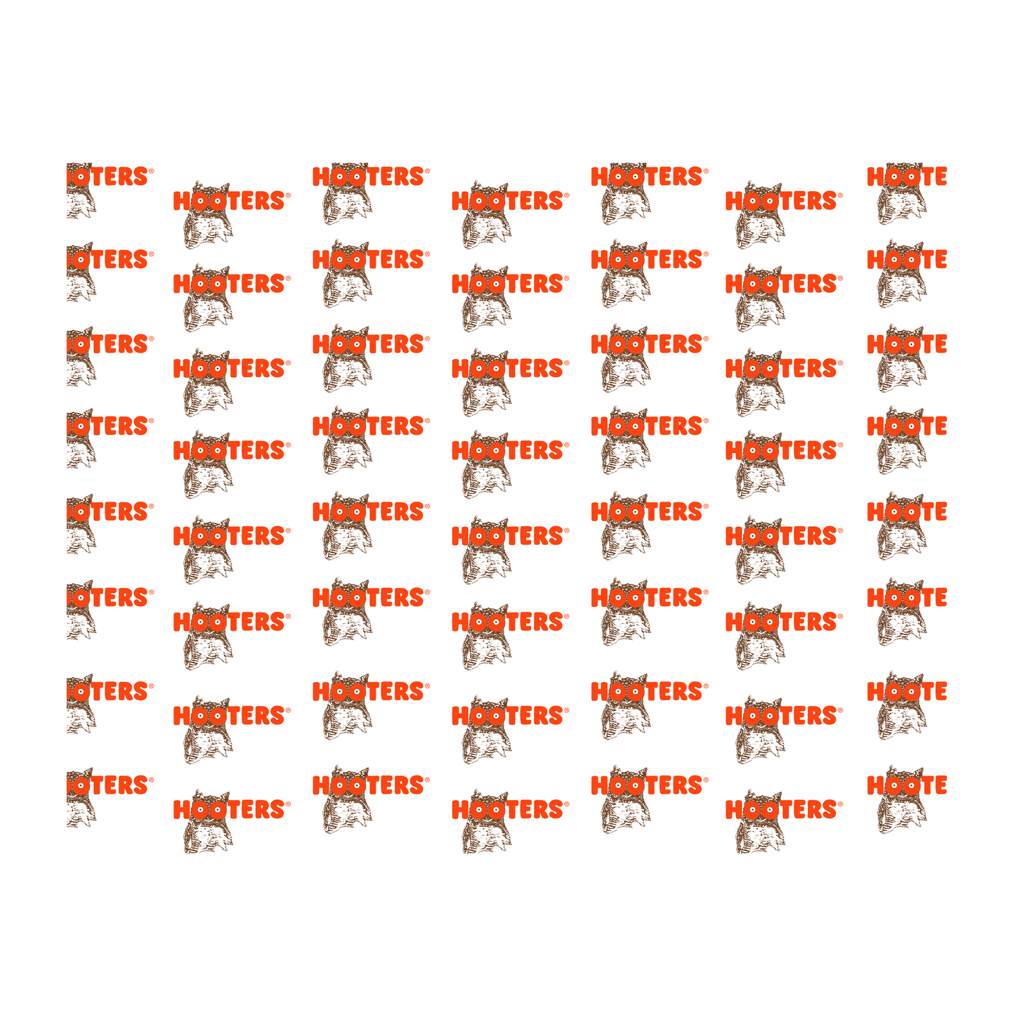 Hooters Wrapping Paper Set