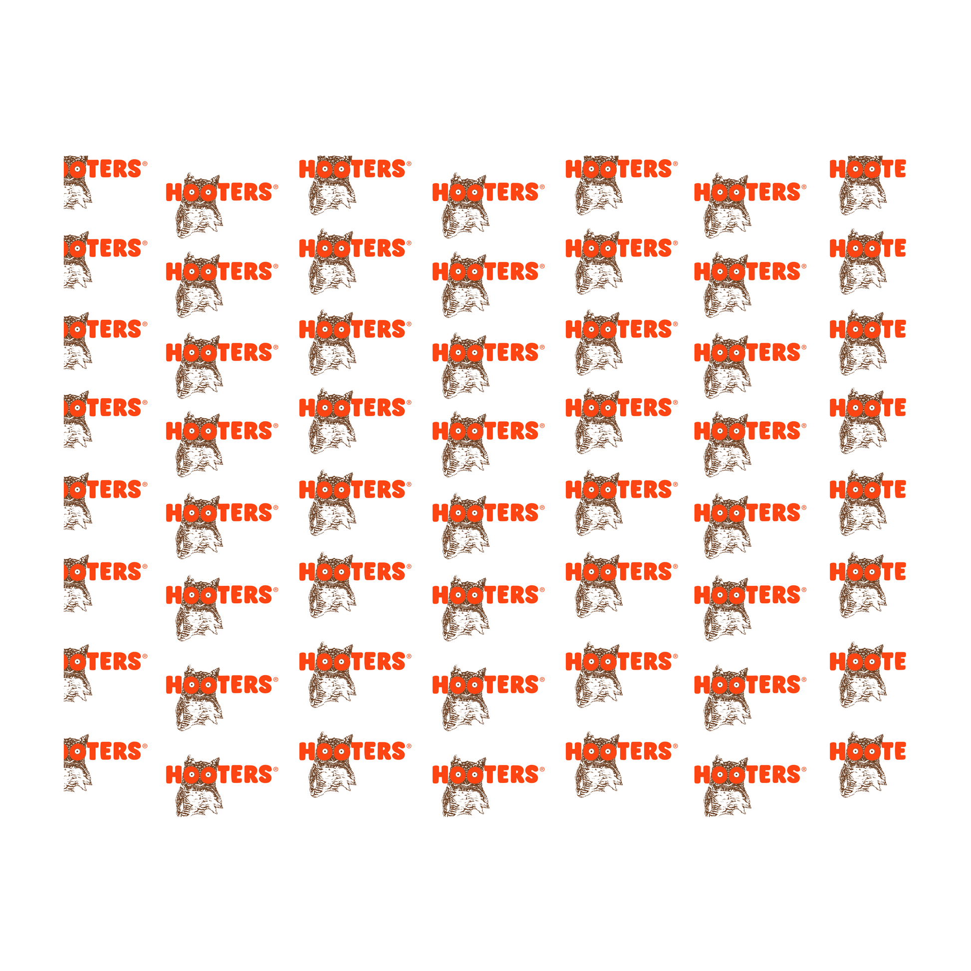 Hooters Wrapping Paper Set