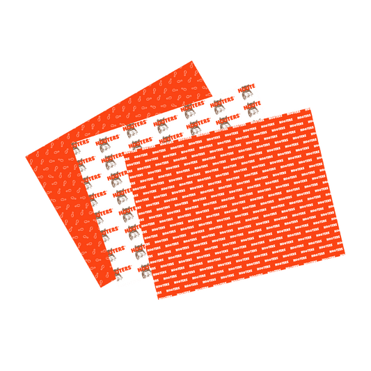 Hooters Wrapping Paper Set