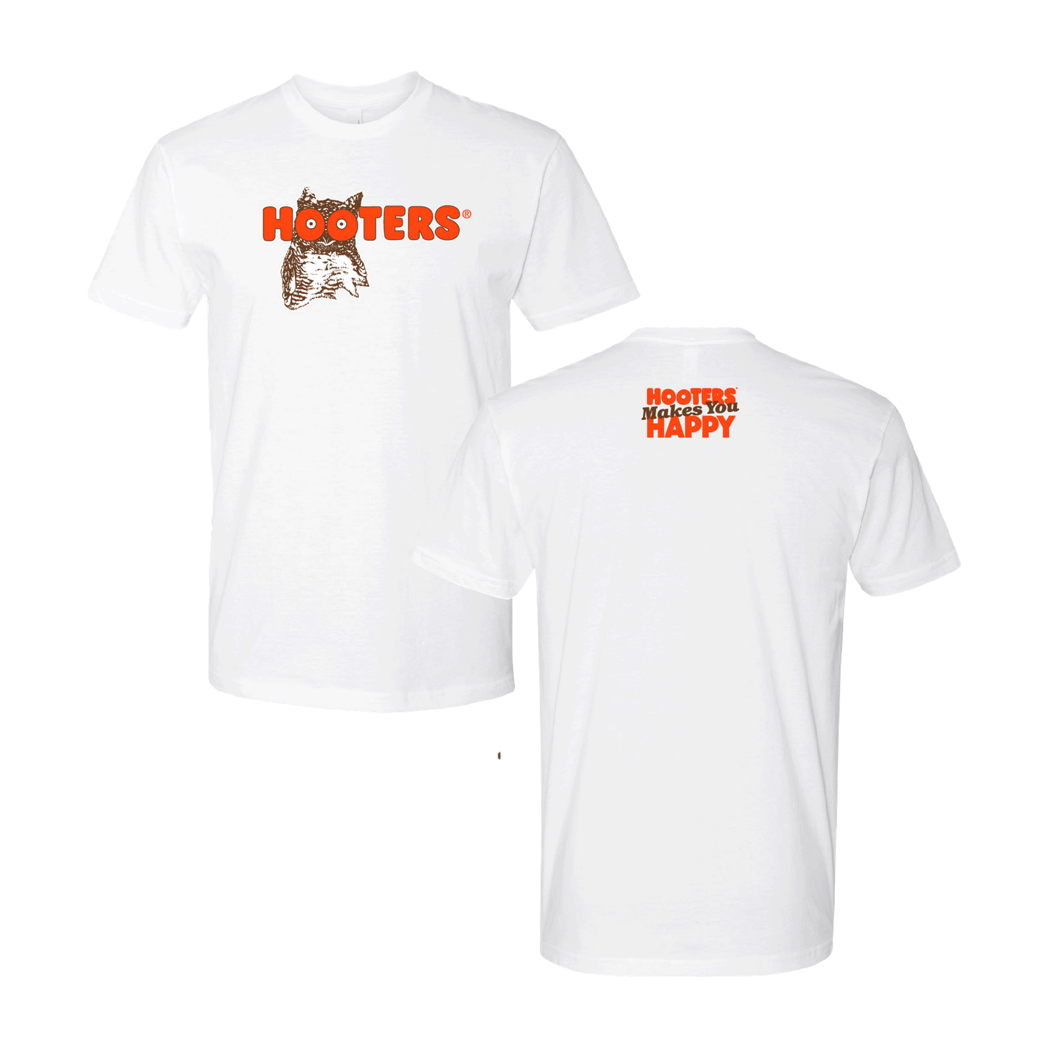 White Retro Logo T-Shirt