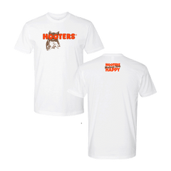 White Retro Logo T-Shirt