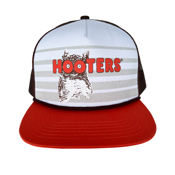 Retro Hootie Striped Rope Trucker Hat