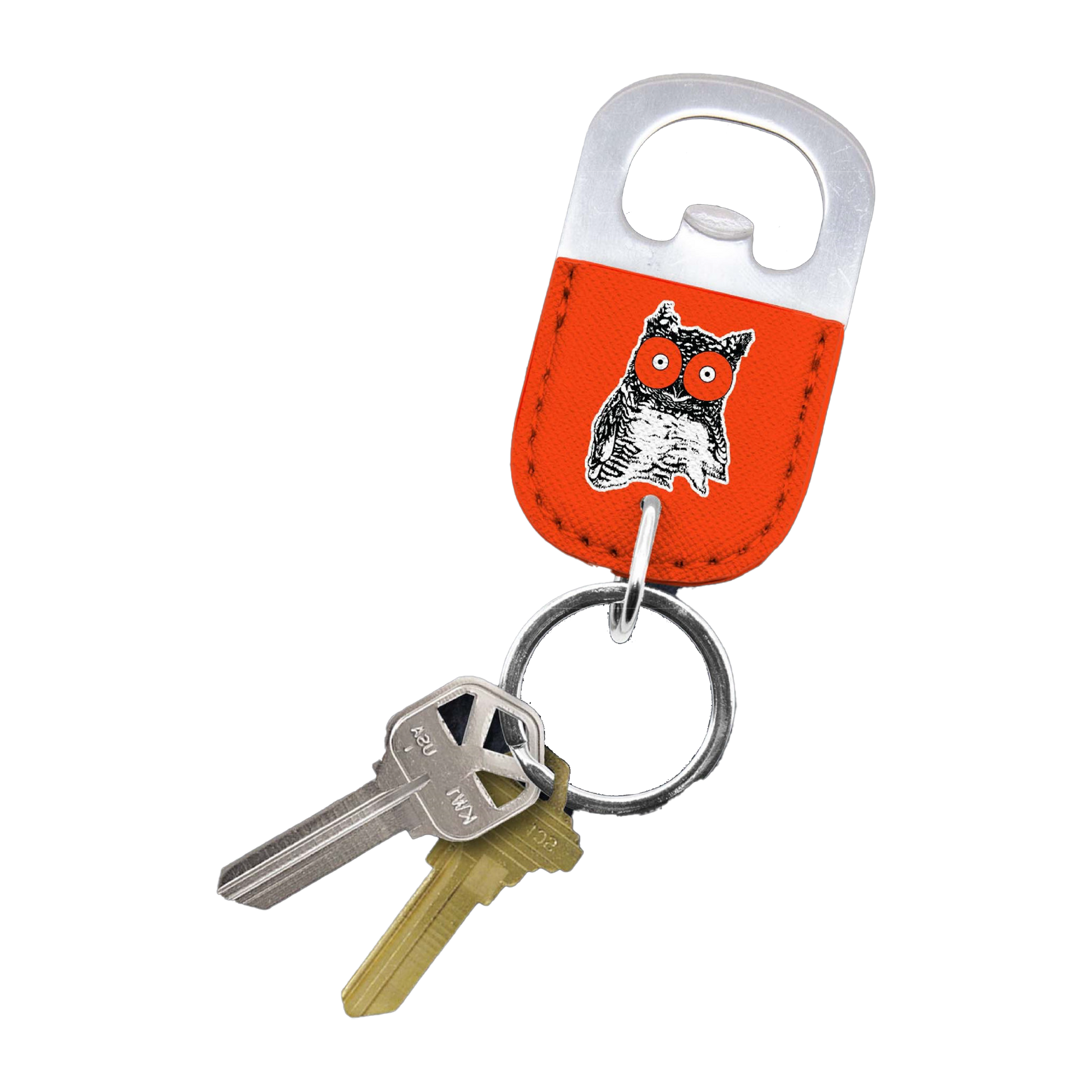 Hootie Bottle Opener Keychain