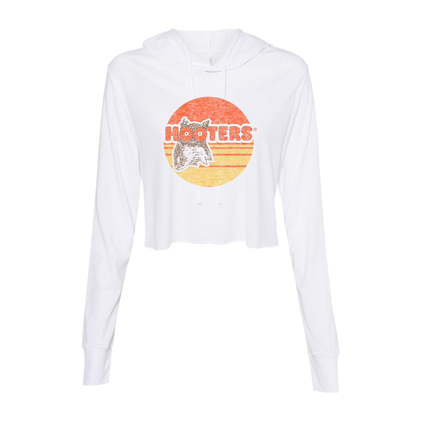 Ladies Sunset Long Sleeve Hooded Shirt