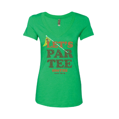 Ladies Let's Par-Tee V-Neck