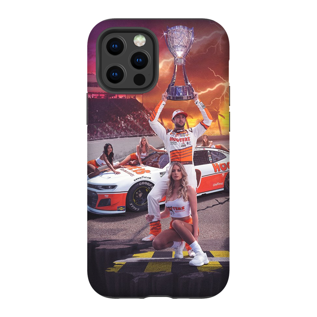 Chase Elliott Trophy Photo iPhone Case