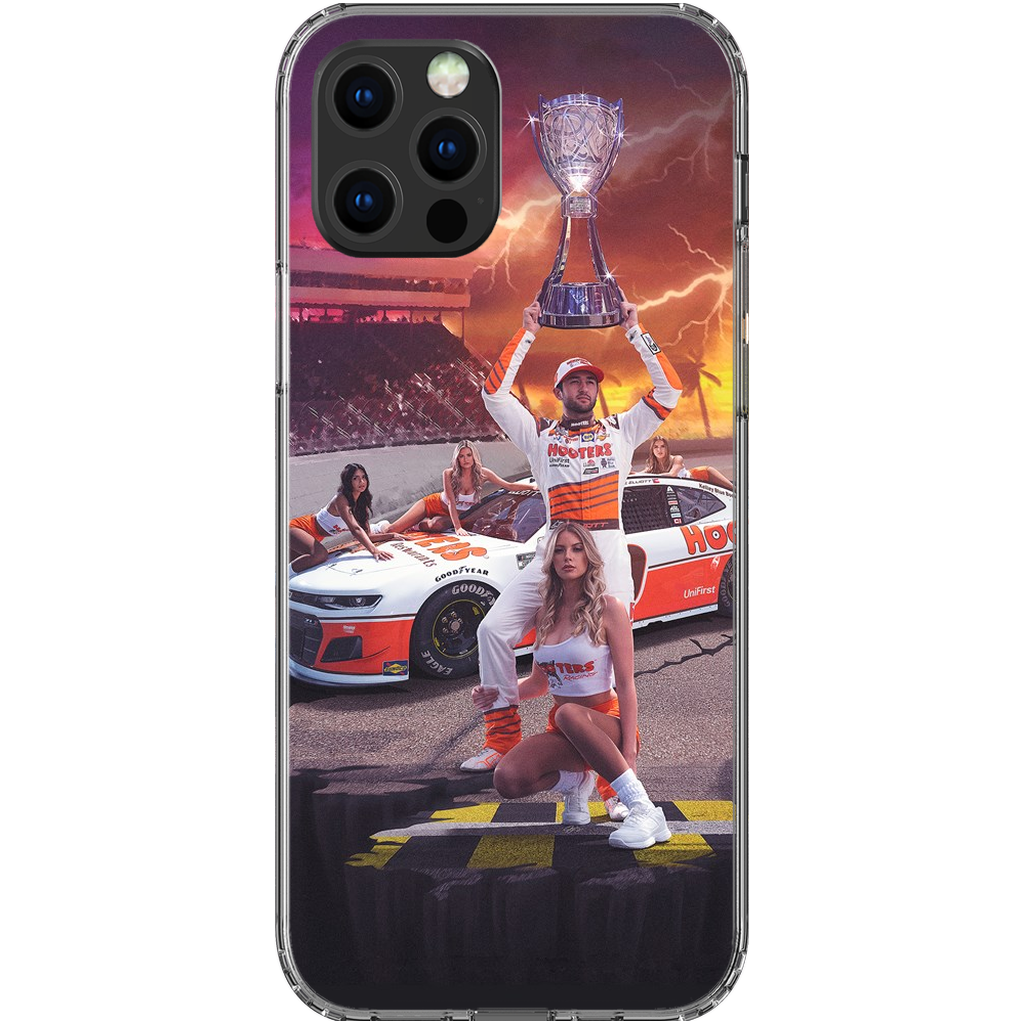 Chase Elliott Trophy Photo iPhone Case