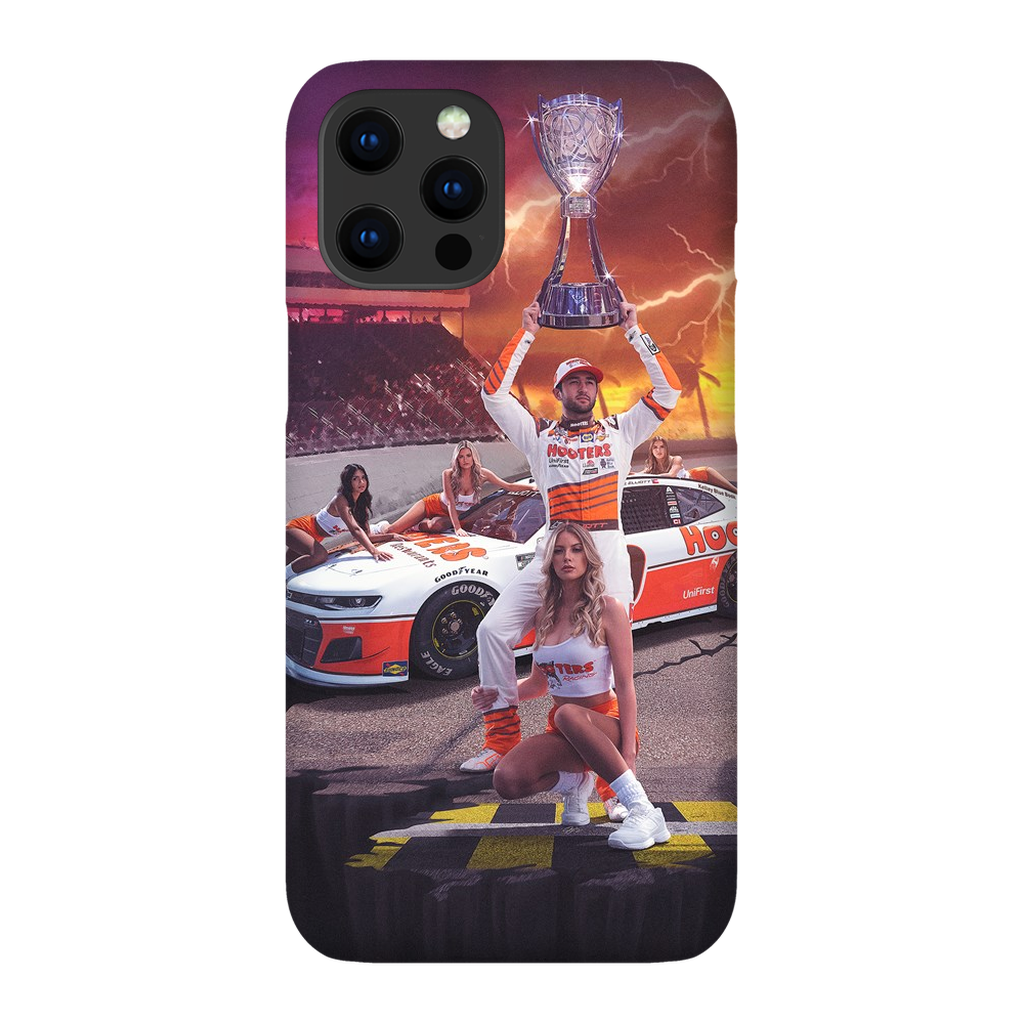 Chase Elliott Trophy Photo iPhone Case