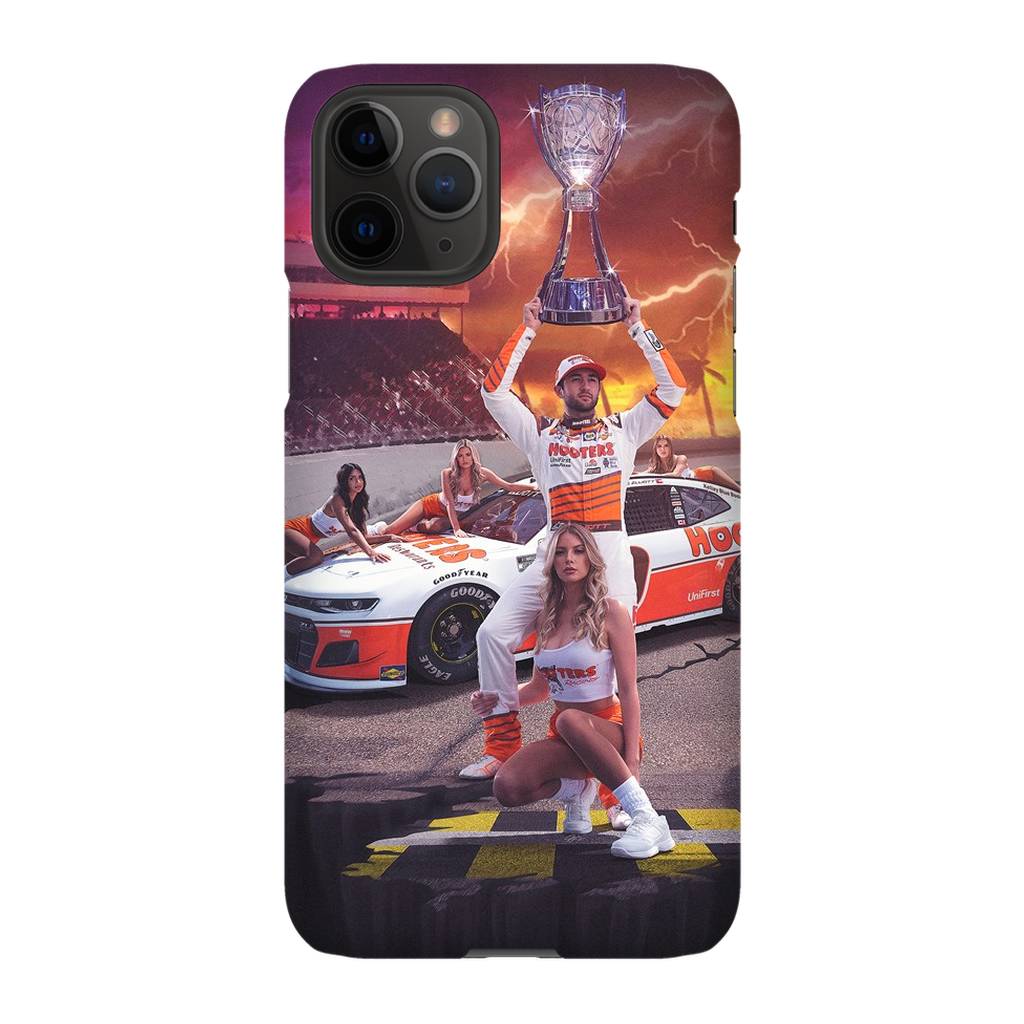 Chase Elliott Trophy Photo iPhone Case