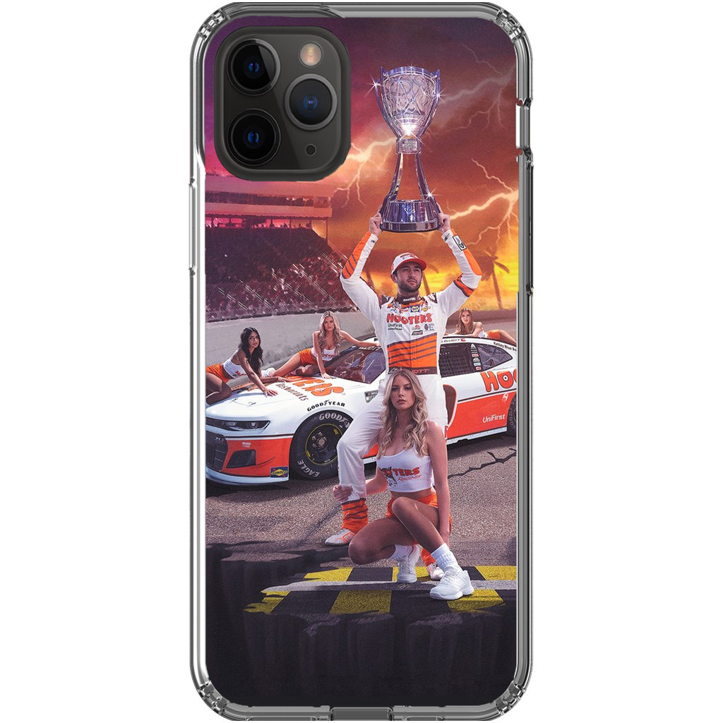 Chase Elliott Trophy Photo iPhone Case