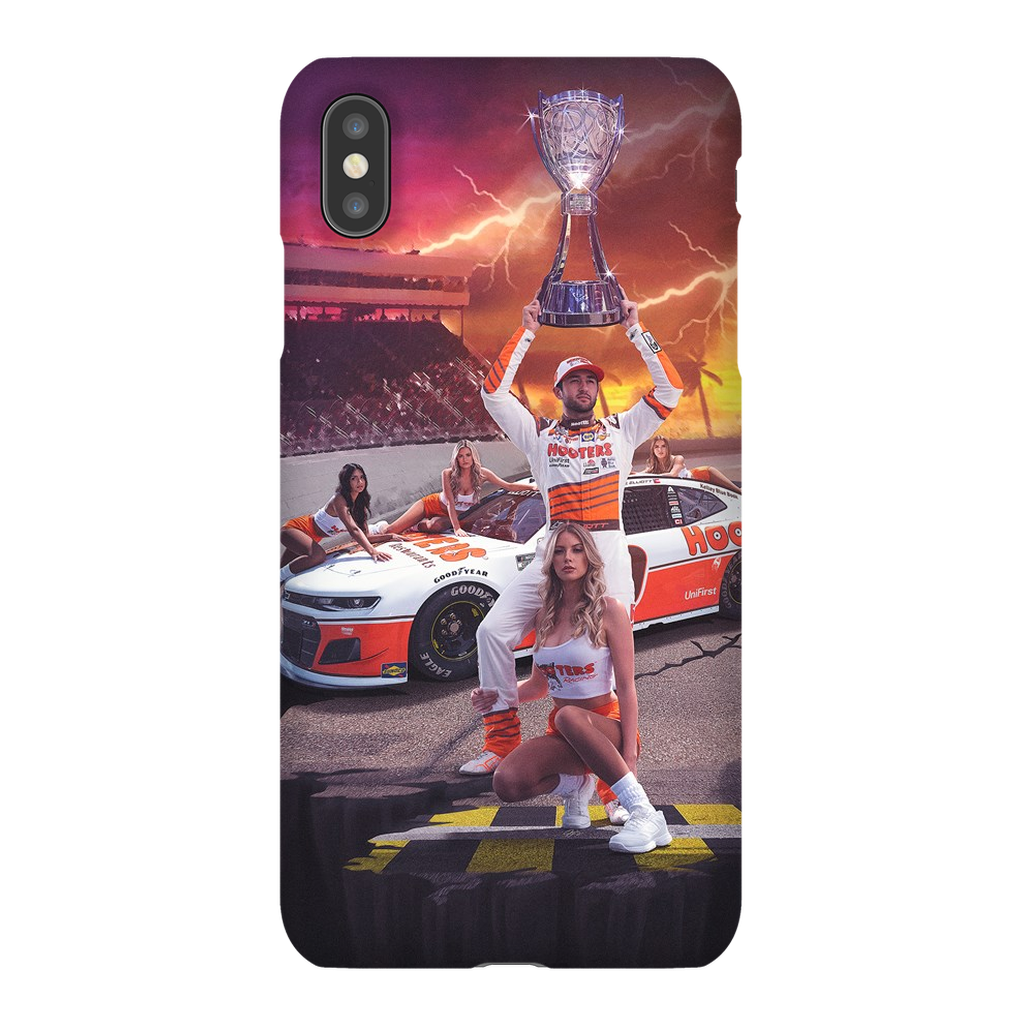 Chase Elliott Trophy Photo iPhone Case