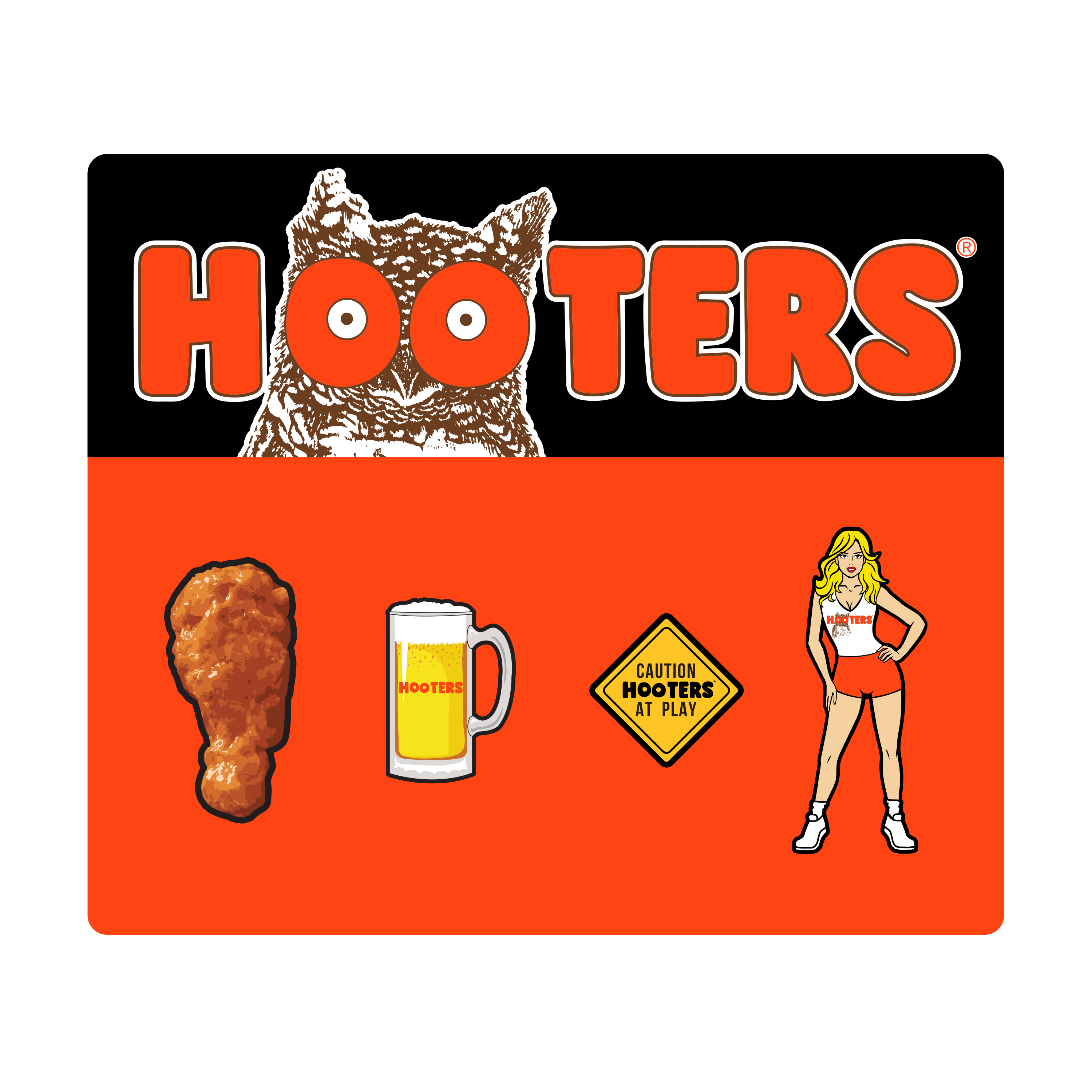 Pin on Hooter's chick's