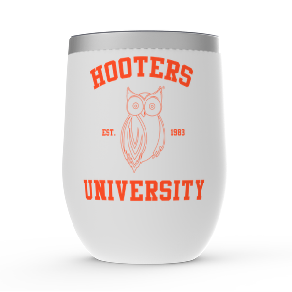 Hooters University Stemless Wine Tumblers
